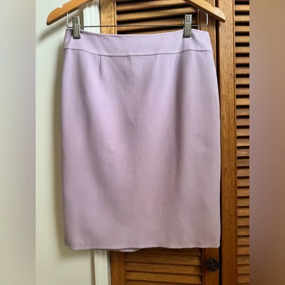 Celine Finition Main Size 38 Lavender Pencil Skirt - Picture 4 of 10